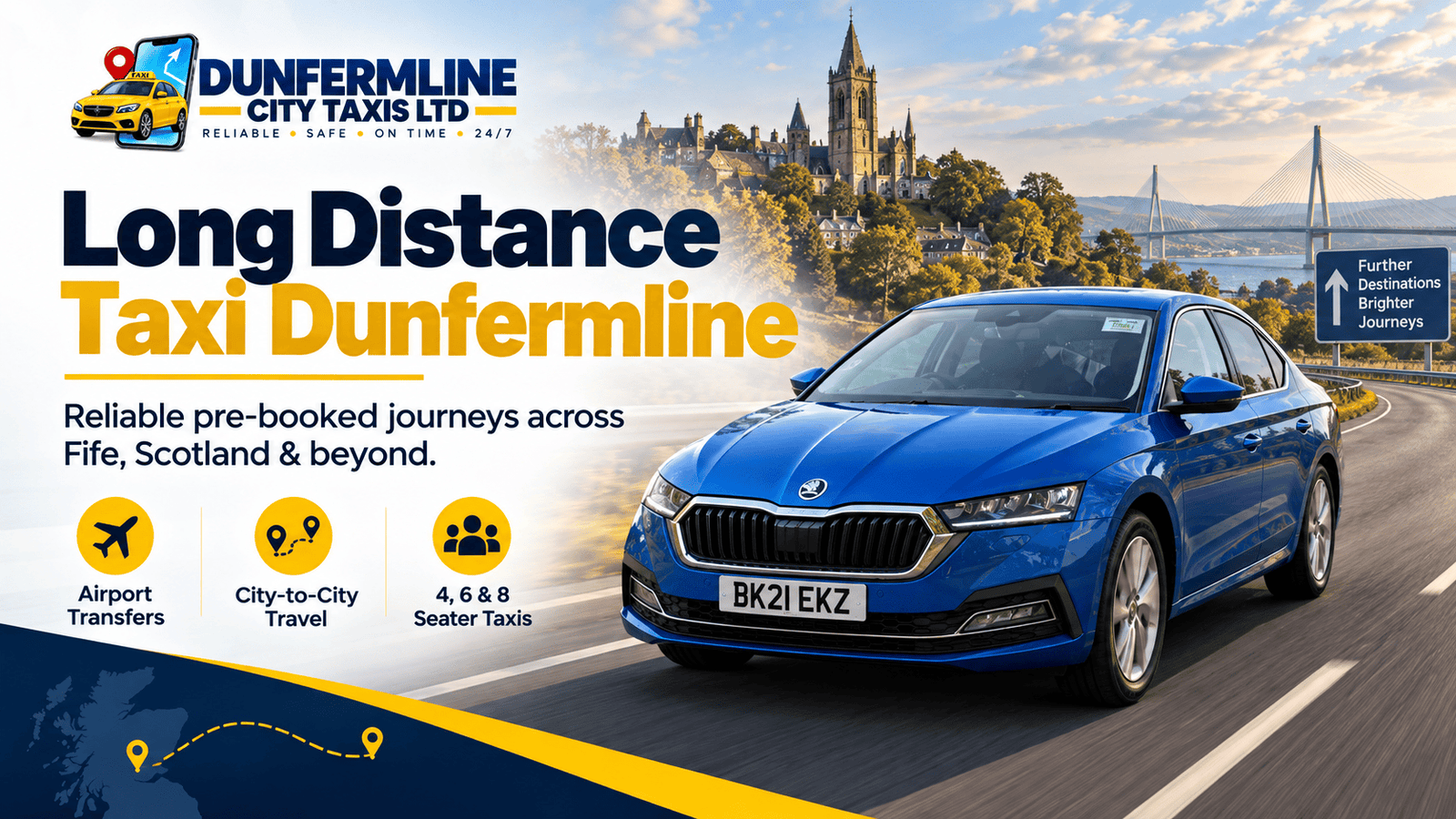 Long Distance taxi dunfermline